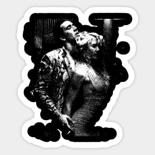 david lynch wild at heart negative Sticker